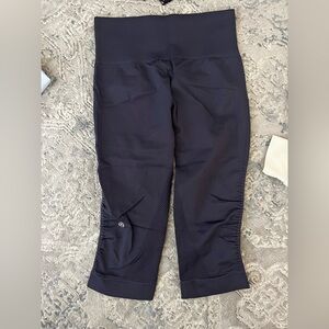 Lululemon Athletica Navy Capri Leggings